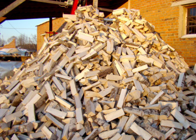 Как надо правильно хранить дрова?