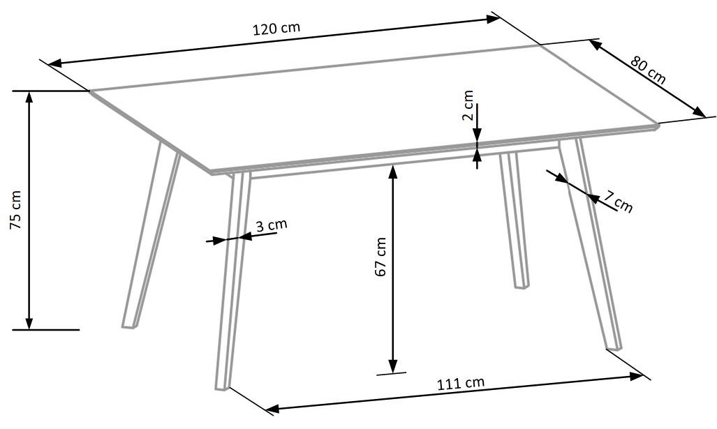 какой должна быть оптимальная высота стола