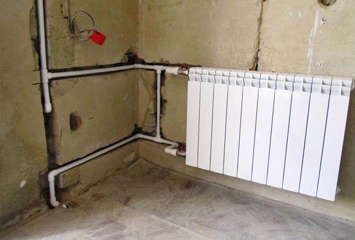 подключение радиатора отопления к полипропиленовым трубам своими руками
